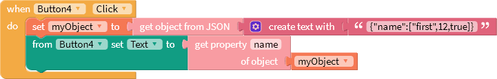 Создание объекта из строки JSON